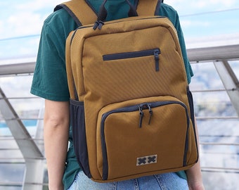 Cordura Backpack For Travel, Military Bag, Messenger Backpack For Laptop 17 inch, Roomy Rucksack