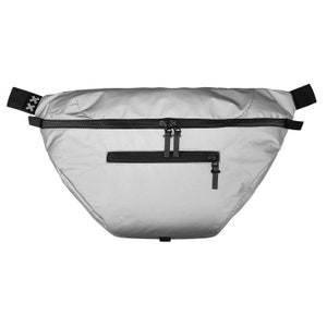 Sling Bag, Reflective Crossbody Bag, Shoulder Backpack, Travel Bag, Cycling Bag, Messenger Bag image 5