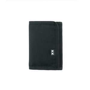 Cartera reflectante, carteras veganas para hombre, cartera de lona plateada, tarjetero, tarjetero Negro