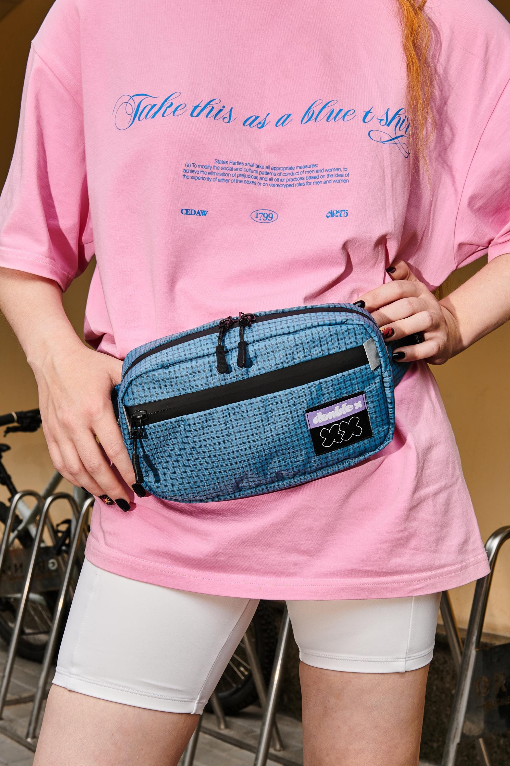 Ultragrid Ripstop Crossbody Bag – Small Festival Sling Bag, Organizer with Reflective Elements for Men & Women