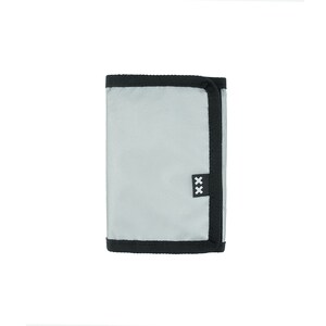 Cartera reflectante, carteras veganas para hombre, cartera de lona plateada, tarjetero, tarjetero imagen 4