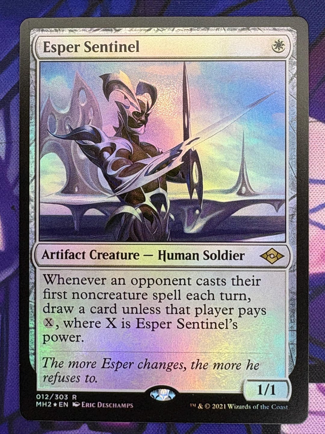 Sentenil Card Esper Sentinel (PROXY) FOIL - Etsy