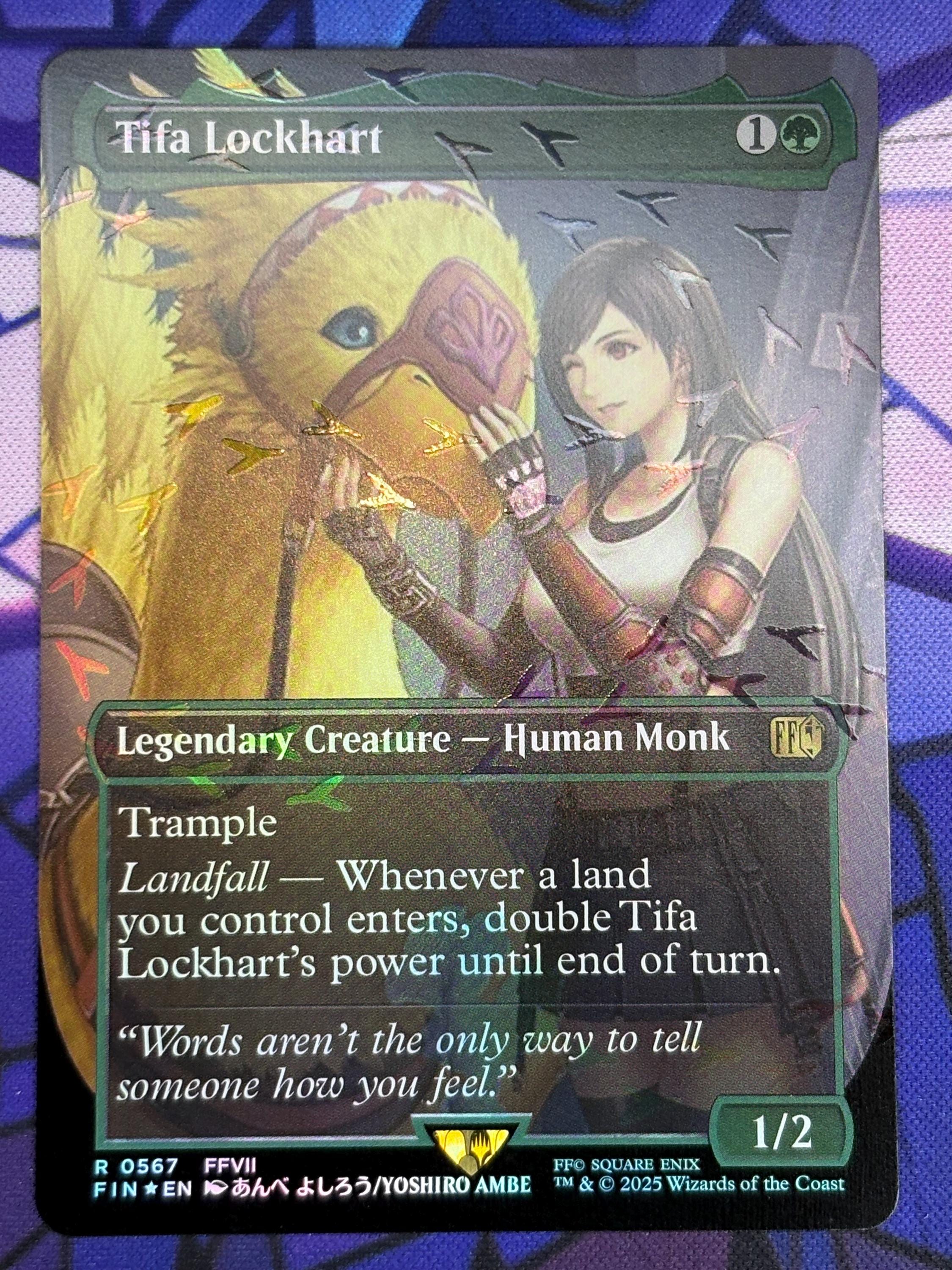 tifa lockhart final fantasy mtg MAGIC: THE GATHERING (FINAL FANTASY) TCG there is an additional combat phase after this phase Tifa, Martial Artist - Commander: