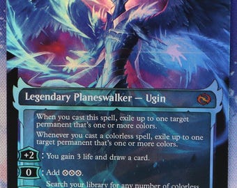Holo Foil Proxy Card - Ugin, Eye of the Storms - Gloss Finish - - Etsy