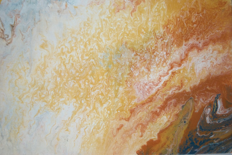 20x30 Painting on canvas original Large acrylic pour painting Acrylic pour painting on canvas Geode painting Pour painting on canvas