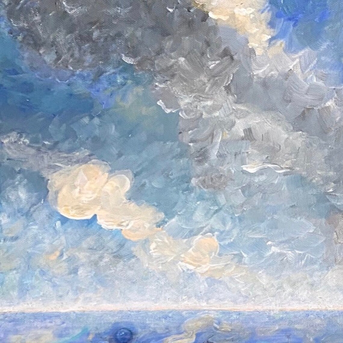 Large Acrylic Pour Painting Pour Painting on Canvas Original Etsy