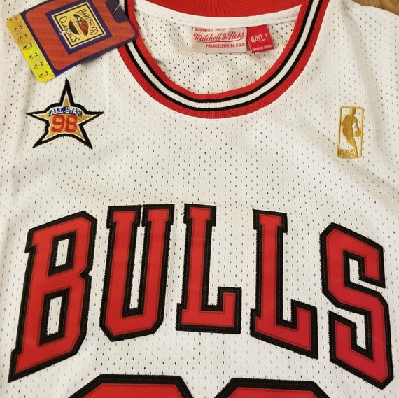 Michael Jordan Chicago Bulls throwback Jersey | Etsy