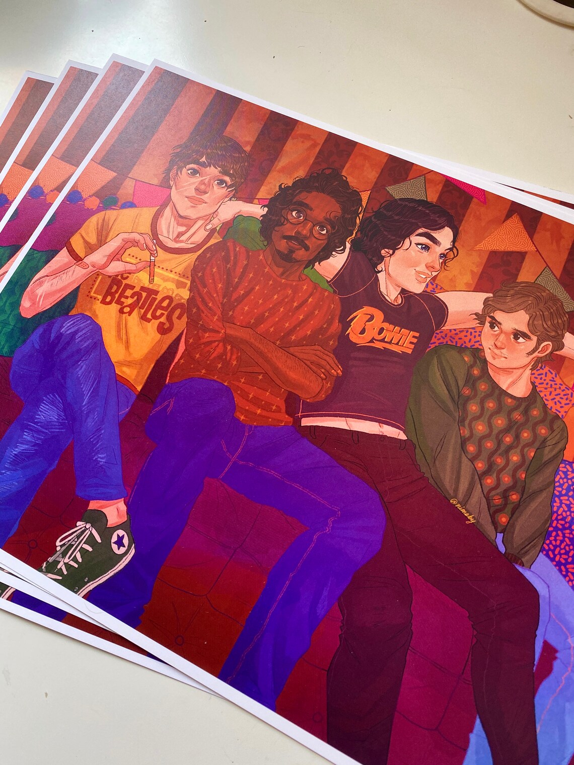 All The Young Dudes Marauders Fan Art Etsy