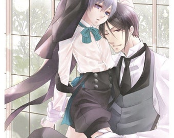 Black Butler Yaoi Doujinshi Sebastian X Ciel Sebashie Etsy