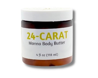 24-karätige Körperbutter