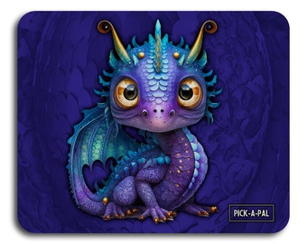 Tapis de souris Les amis du dragon