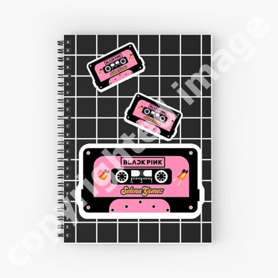 printable blackpink selena gomez retro cassette tape etsy israel