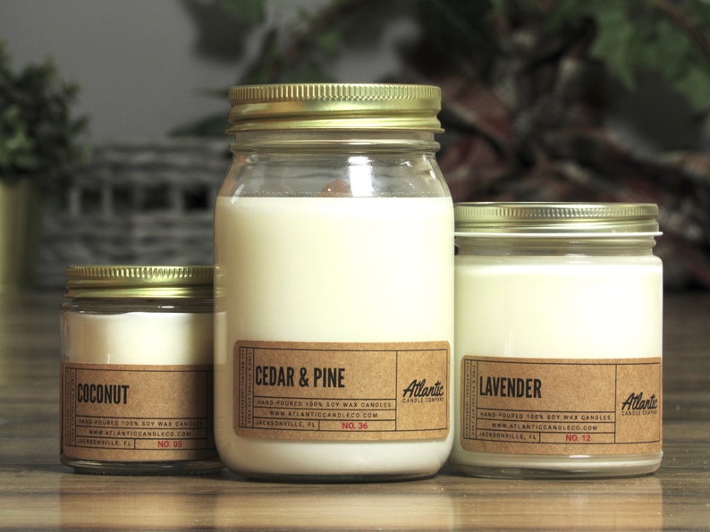 Atlantic Candle Soy Candle - Thumbnail 5