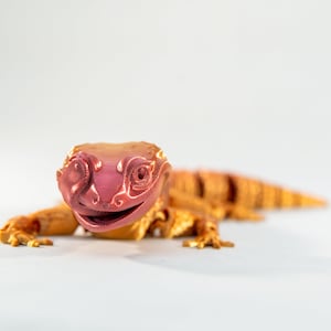Articulated Leopard Gecko - Fidget Toy - Stress Toy