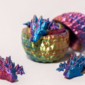 MYSTERY Mini Dragon Egg with Baby Dragon - Surprise Dragon Egg - Chance for extra mini dragon!