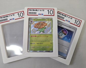Magnetic Top loader display Case for top loader cards - TCG - Pokemon - Magic the gathering - One piece