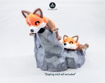 Flexi Fox impreso en 3D: juguete articulado antiestrés