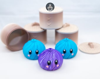Dumpling Fidget Toy - With Container