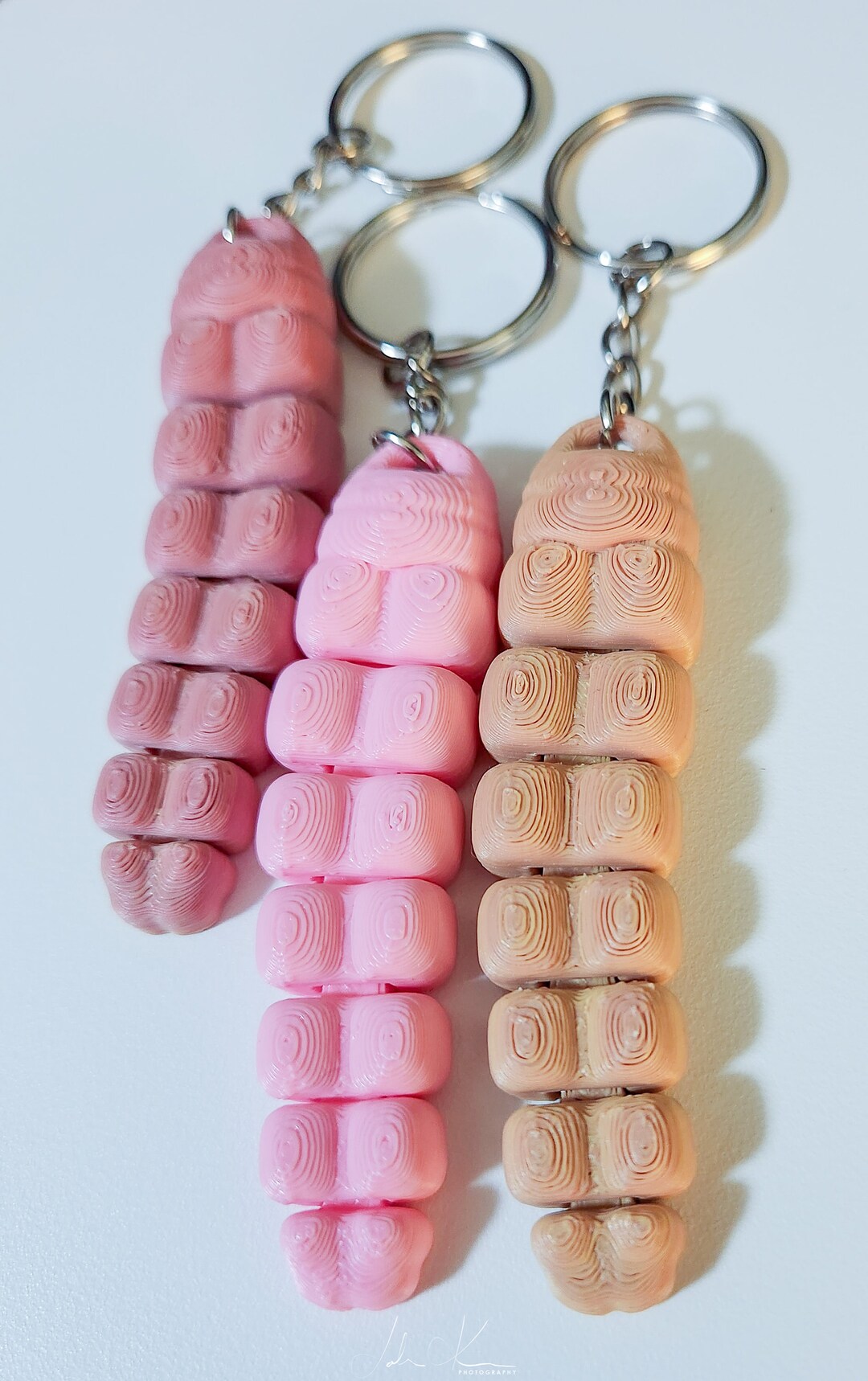 Rattlesnake Tail Keychain Etsy