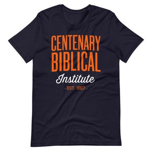 Morgan State - Centenary Biblical Institute Unisex Tee (Navy)