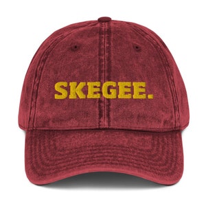 Tuskegee- Skegee. Distressed Dad Cap