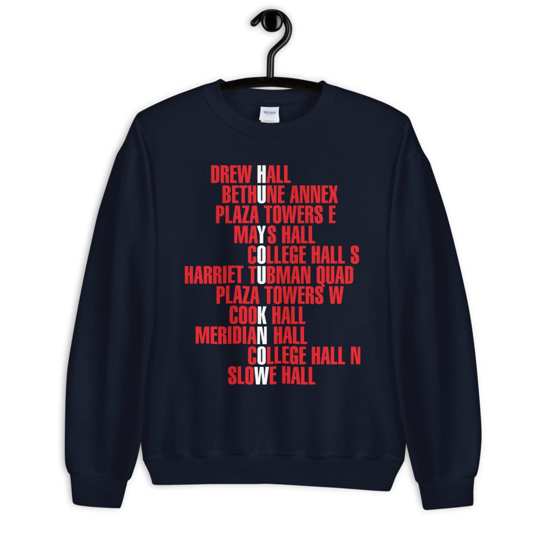 Howard Hall Edition Unisex Sweatshirt navy/grey - Etsy