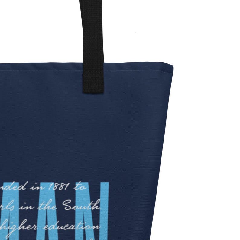 Spelman - Spelman College Tote Bag Navy