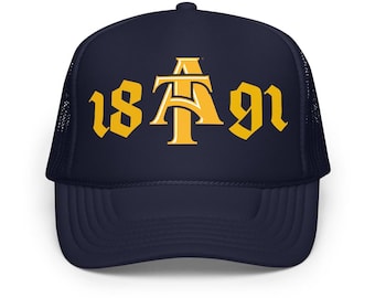 NCAT - 1891 NC A&T Foam Trucker Hat Cap