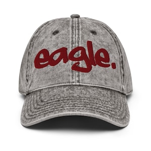 NCCU - NC Central EAGLE Distressed Denim Dad Hat Cap