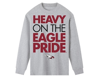 NCCU - NC Central Heavy on the Eagle Pride Unisex T-shirt, Long Sleeve Tee or Sweatshirt