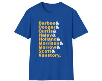 NCAT - NC A&T Historic Dorms Unisex Tee T-Shirt or Sweatshirt (Royal/Navy)