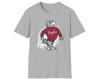 NCCU - Retro NC Central Eagle Unisex Sweatshirt (Maroon/Grey)