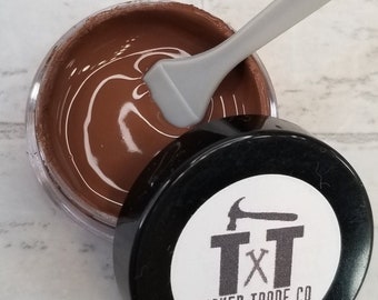 TTCO Chalk Paste MILK CHOCOLATE | For Silk Screen or Mesh Stencils, Cricut Stenciling, Craft Paint Projects, & Diy Sign Home Decor