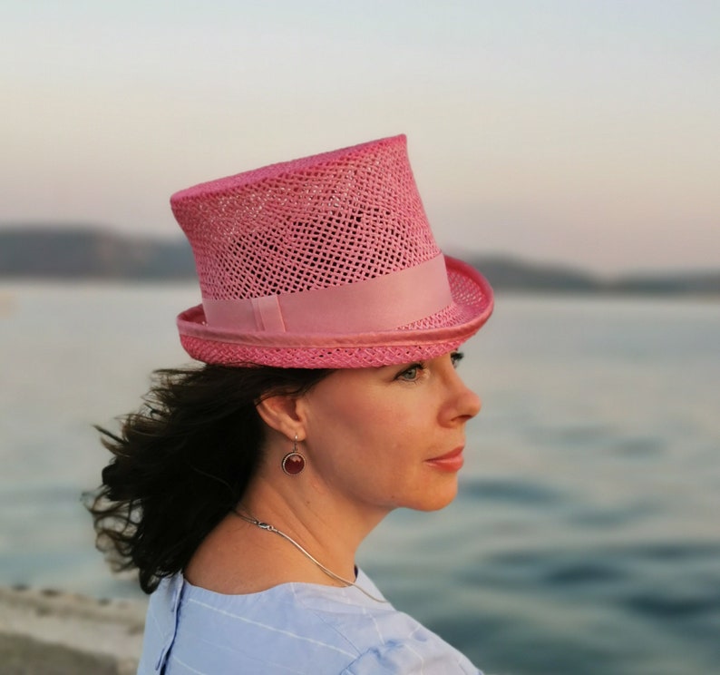 Designer hat Formal hat Gift idea for daughter Retro look Shade Designer hat Formal hat Gift idea for daughter Retro look Shade