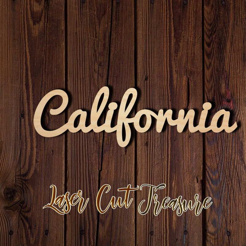California Wood Art Etsy