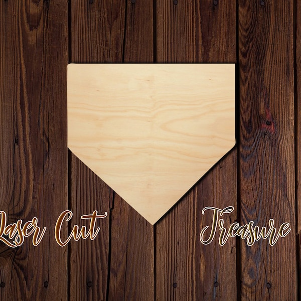 Home Plate Homage: Laser-Cut Sports DIY Decor