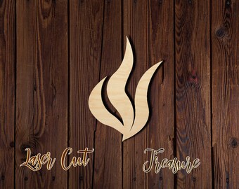 Seaweed - Summer - Unfinished Laser Cut Wood Shape - 1/8" Baltic Birch Plywood - Please read item description