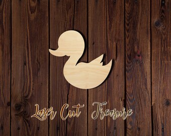 Duck-Farm - Unfinished Laser Cut Wood Shape - 1/8" Baltic Birch Plywood - Please read item description
