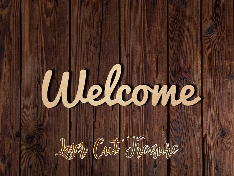 Wood Sign Unfinished Laser Cut Shape Etsy