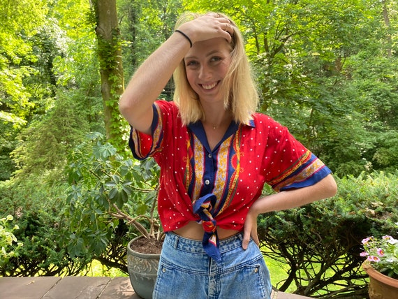 Funky Vintage Lizsport Blouse