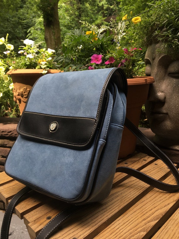 Vintage Liz Claiborne Blue Backpack