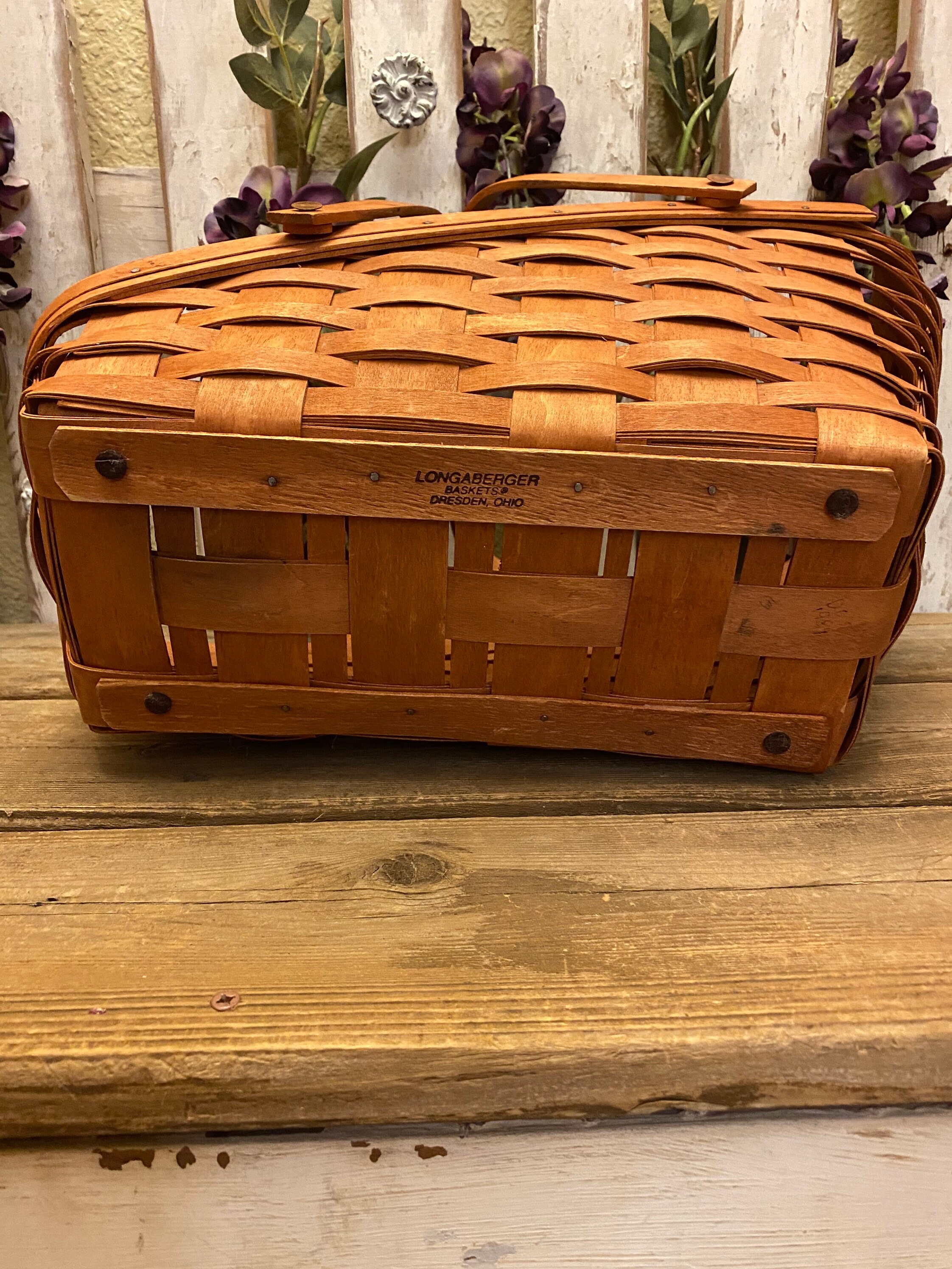Longaberger large vegetable basket Etsy