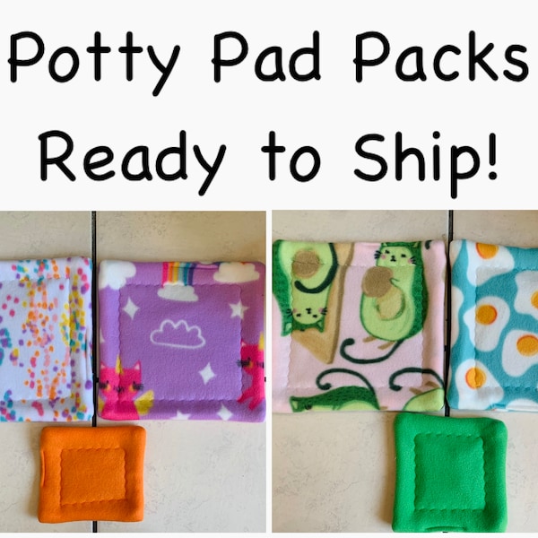Potty Pad/Drip Pad Pack Ready to Ship! Set of 3