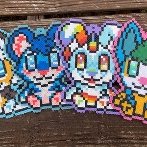Custom Plush Style Fursona Badge
