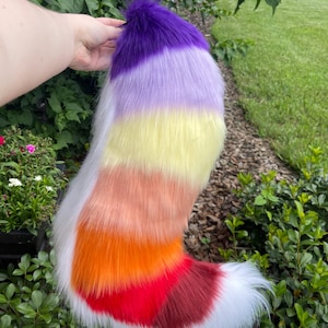 Dusk Canine Fursuit Tail