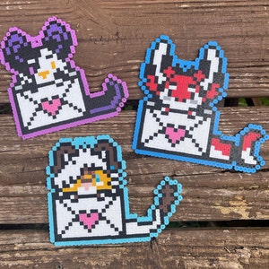 Custom Envelope Fursona Badge