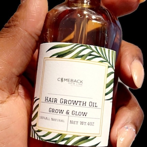 Aceite para el crecimiento del cabello Comeback