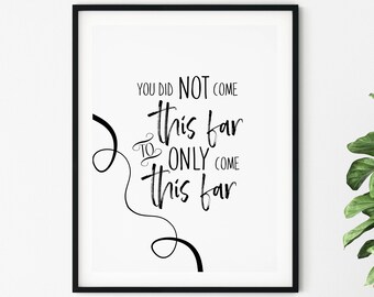 Only Come This Far Etsy Only Come This Far Etsy