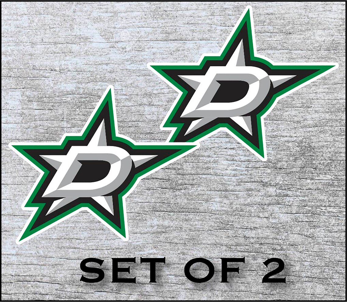 Dallas Stars Sticker Decal Vinyl 12, 17, 20 Cornhole Car Truckany Flat