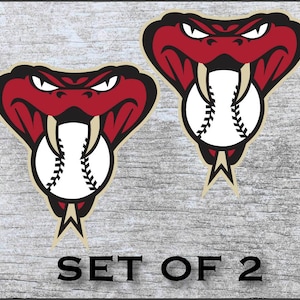 Arizona Diamondbacks City Connect Snake Premium DieCut Vinyl Decal